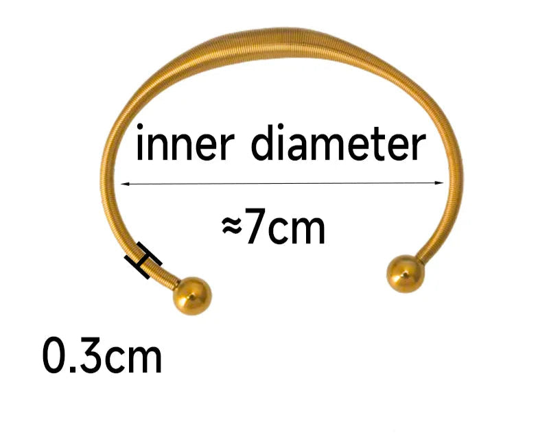 Sphere Cuff Bracelet