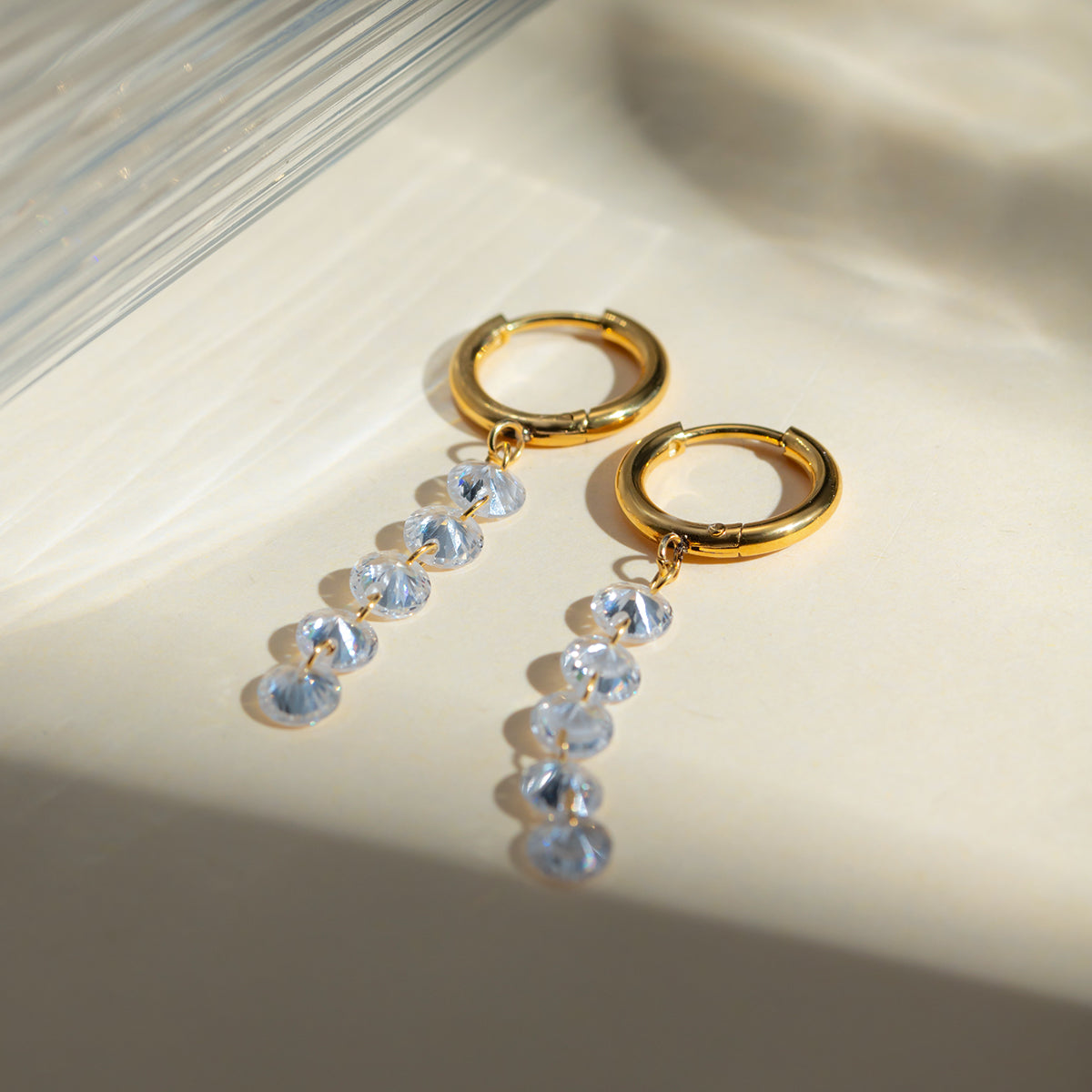 Raindrop Crystal Earrings