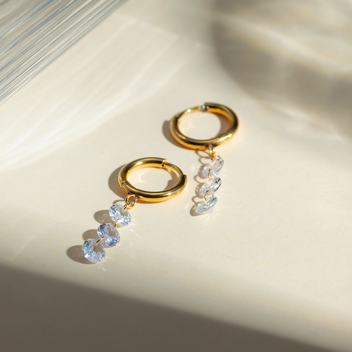Raindrop Crystal Earrings
