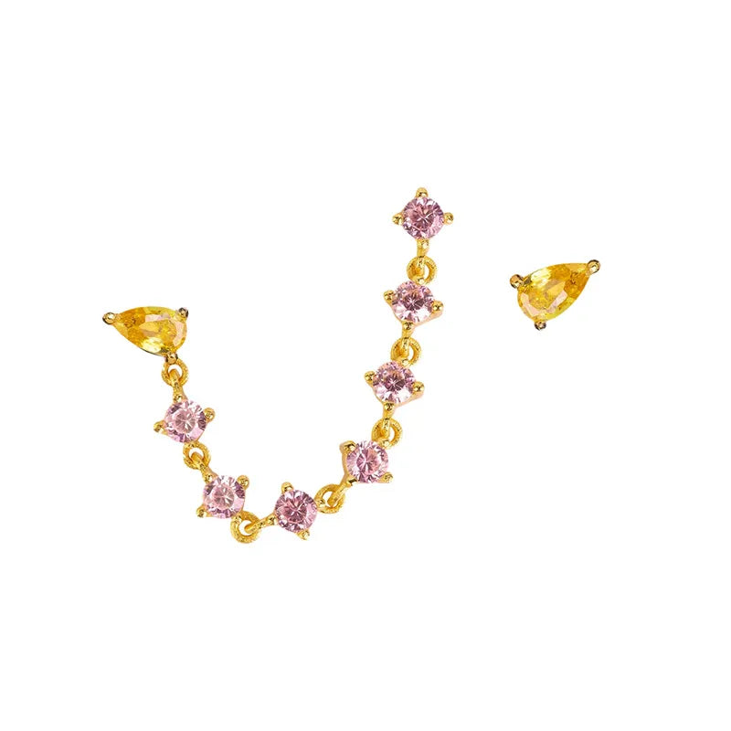 Starlit Chain Earrings