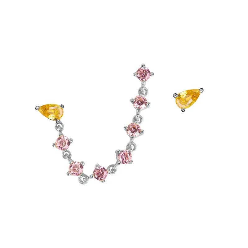Starlit Chain Earrings