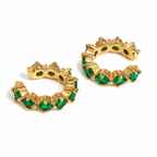 Zea Emerald Earcuff