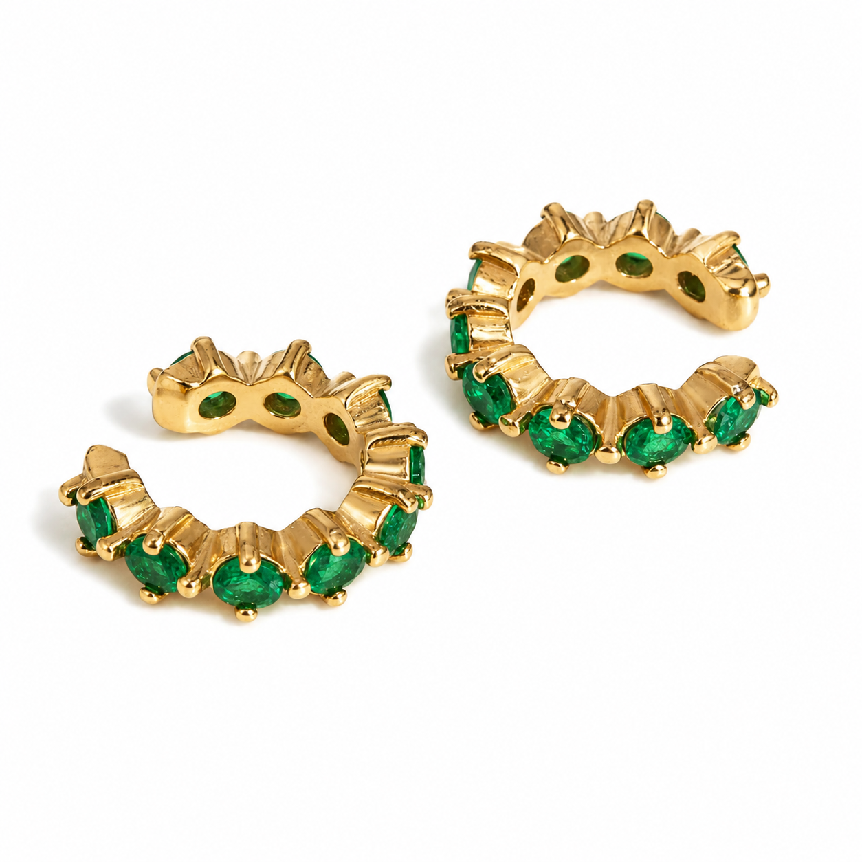 Zea Emerald Earcuff