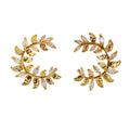Golden Flora Earrings