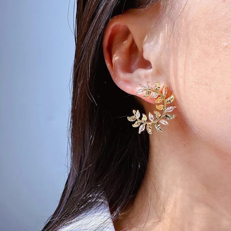 Golden Flora Earrings