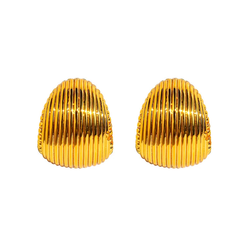 Sculpt Stud Earrings