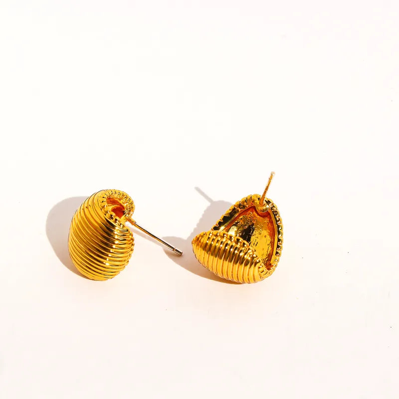 Sculpt Stud Earrings