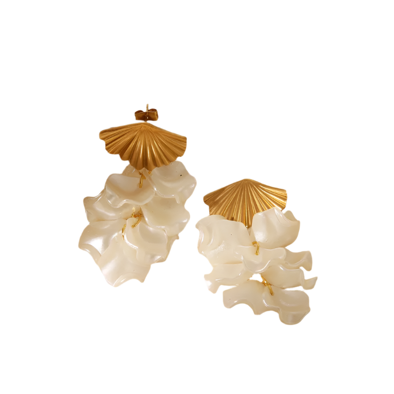 Oceana Shell Drop Earrings
