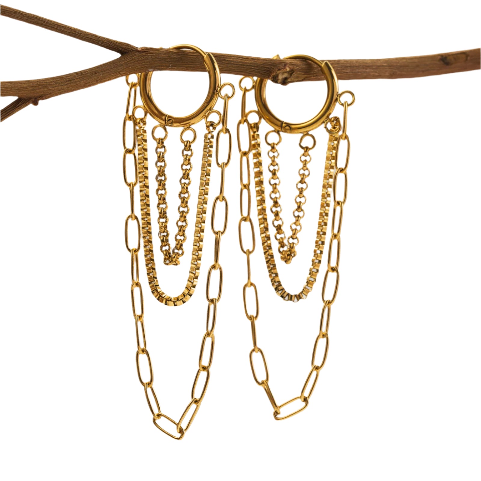 Chain Cascade Hoops