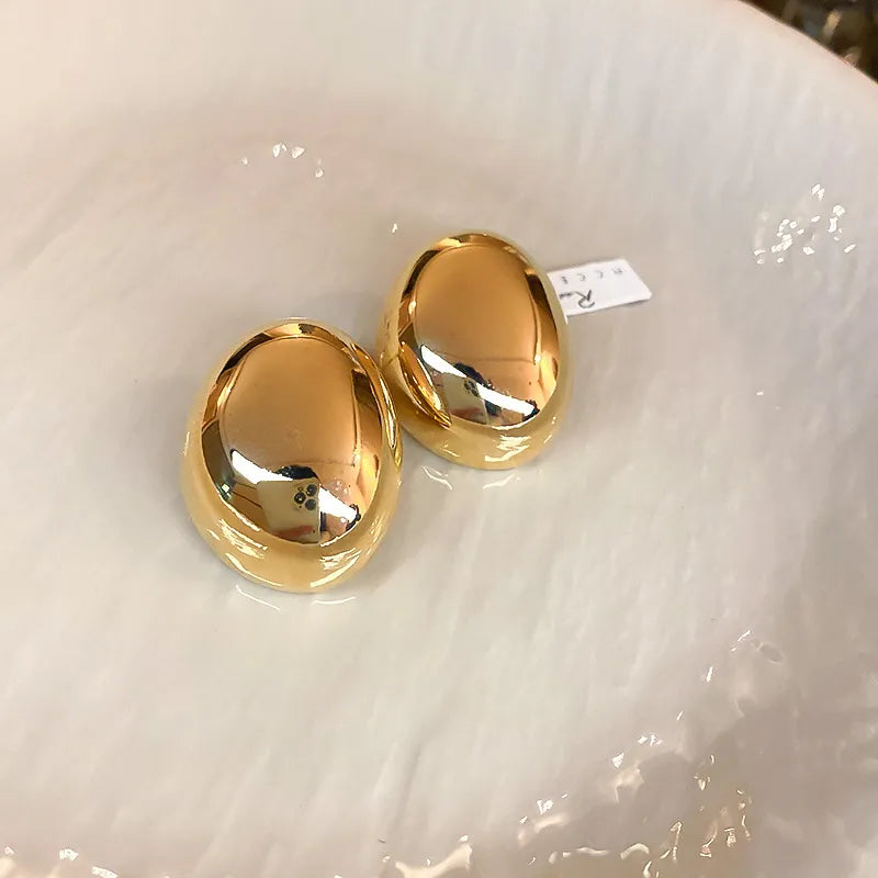 Dome Stud Earrings