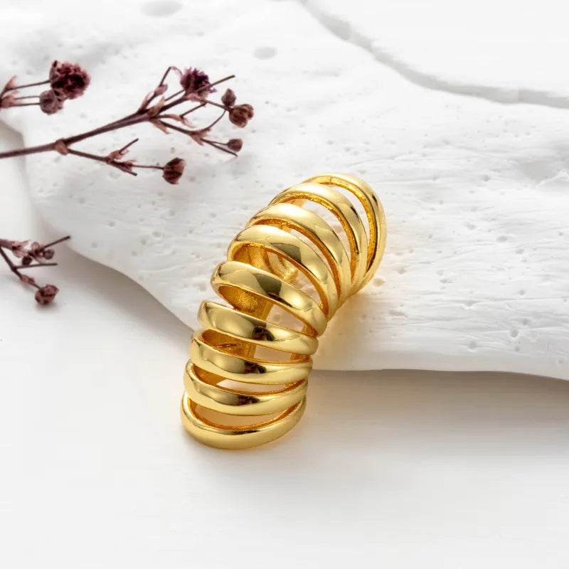 Golden Arc Ear Cuff