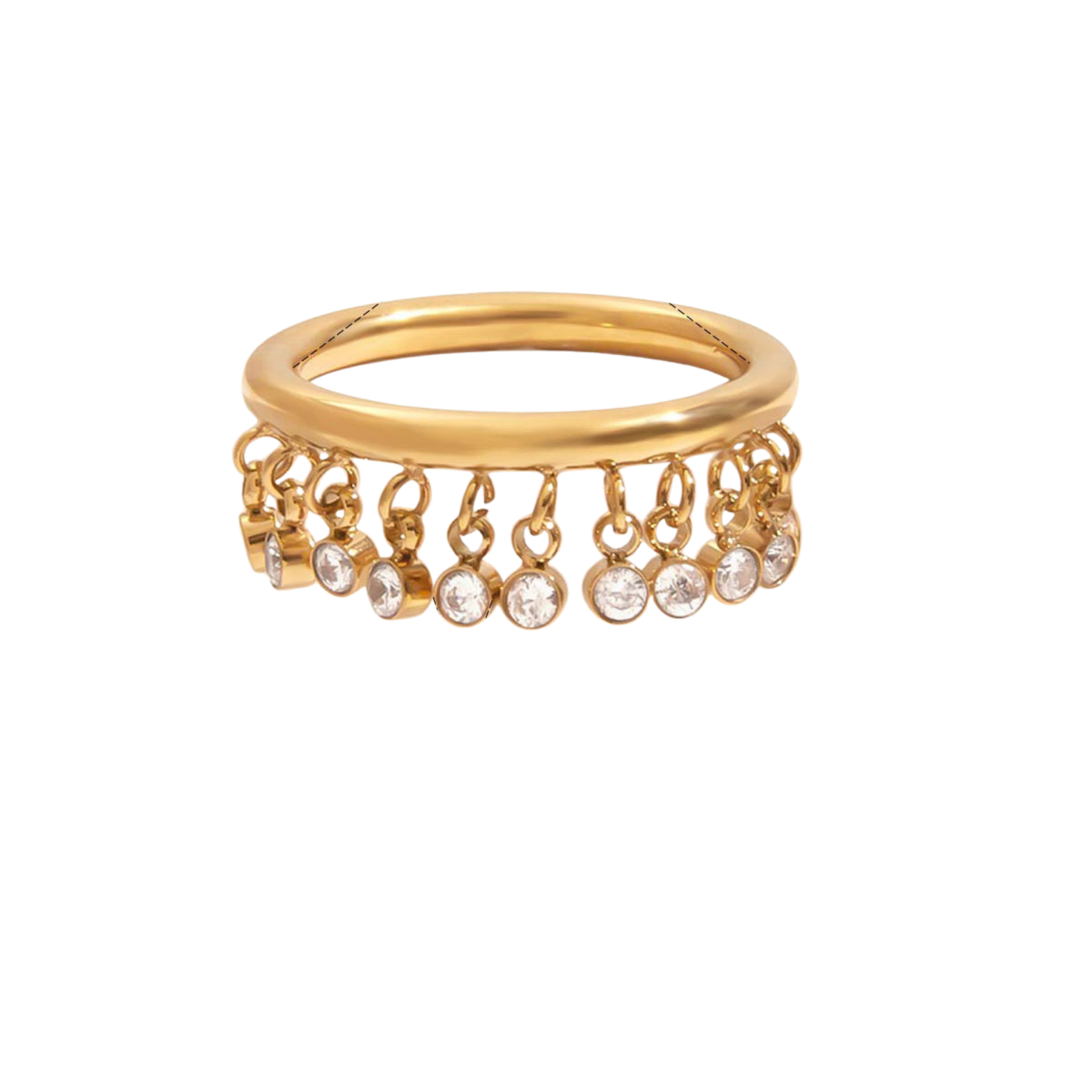 Charm Dangle Ring