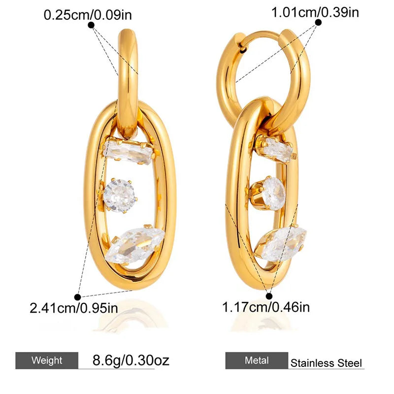Starlume Oval Earrings