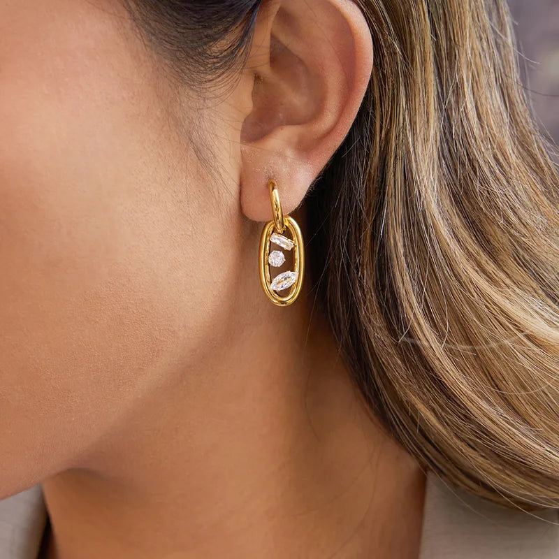 Starlume Oval Earrings