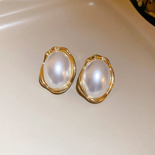 Pearl Statement Earrings