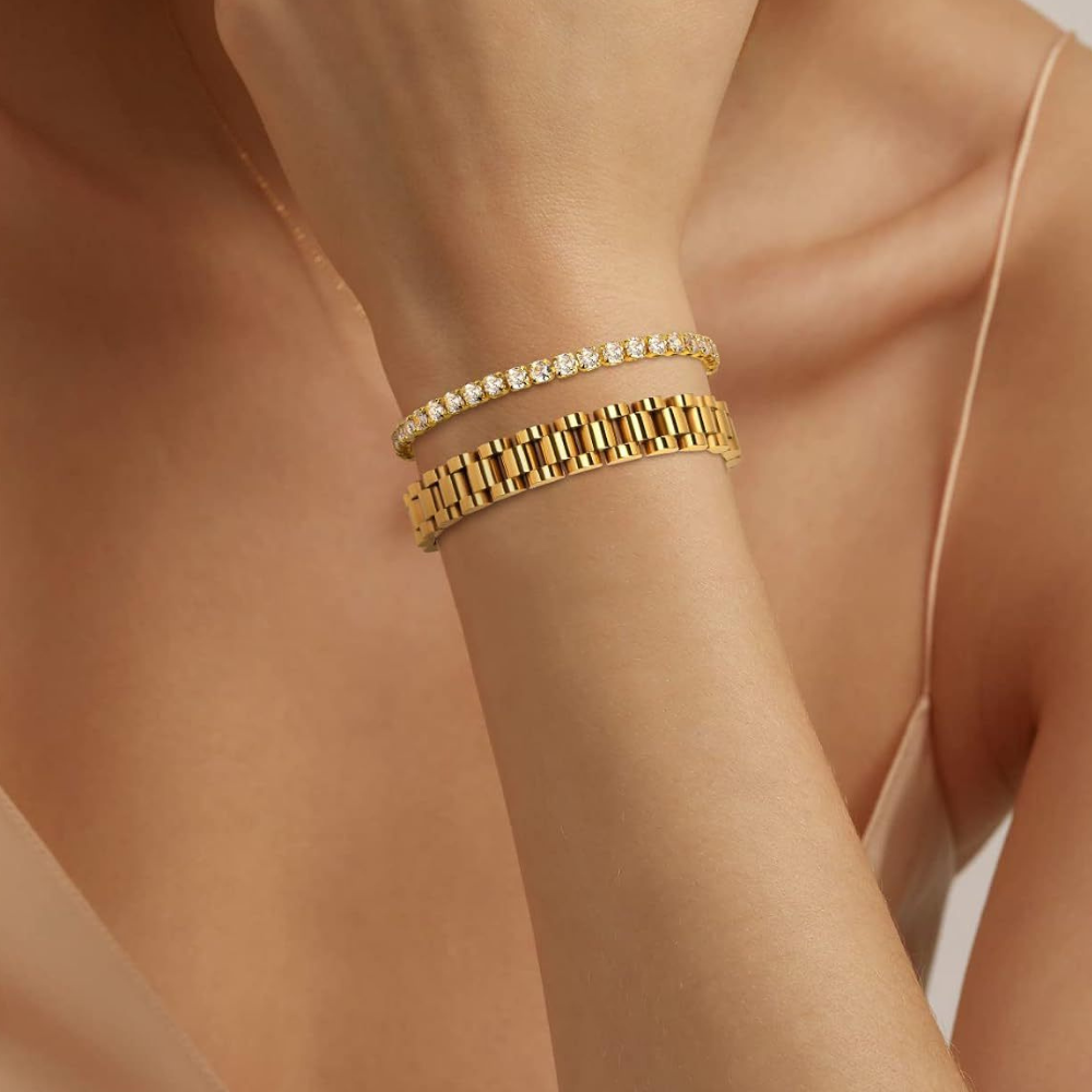 Power Combo — Ona + Watch Strap Bracelet Set