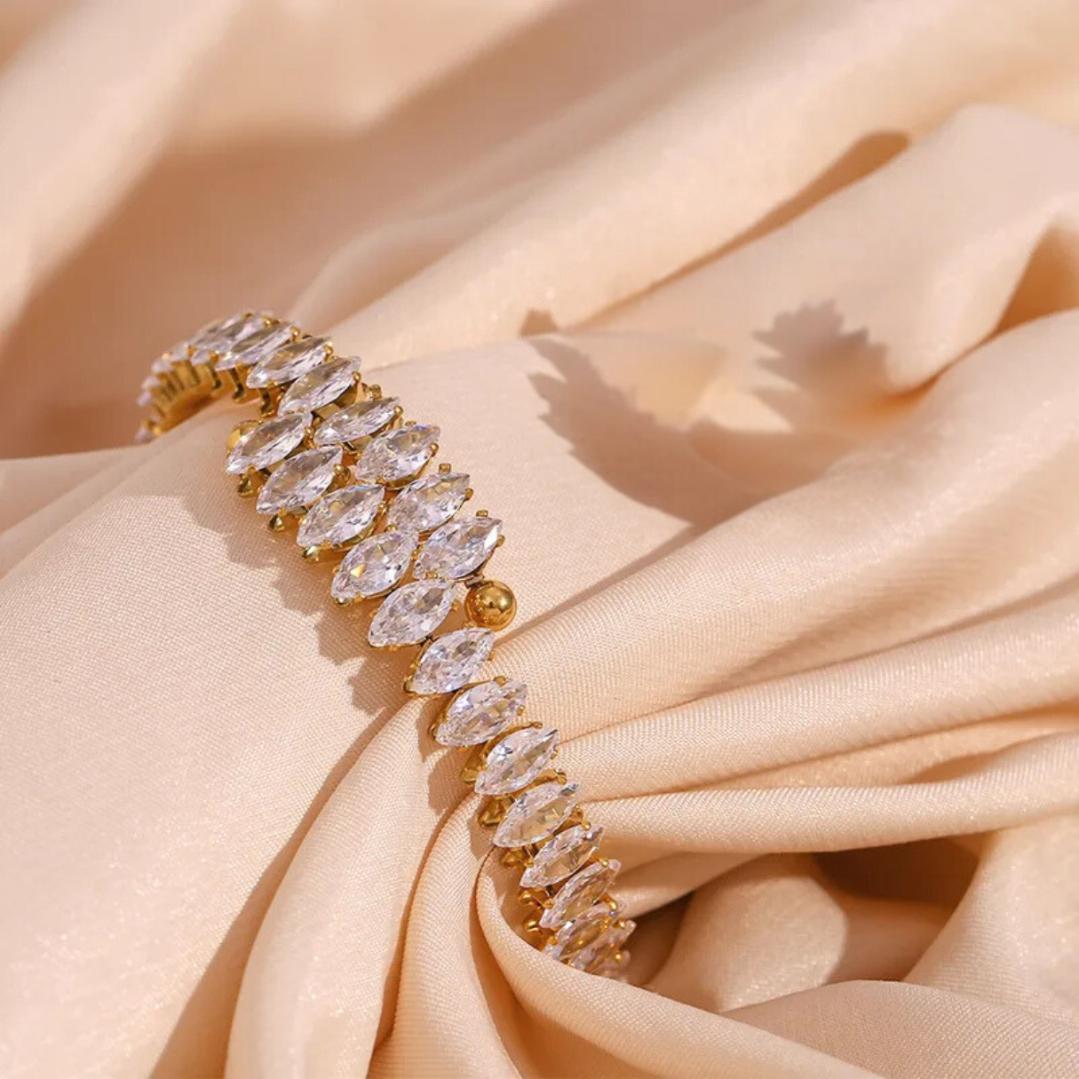 Meher Crystal Bangle