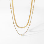 Golden Twin Necklace