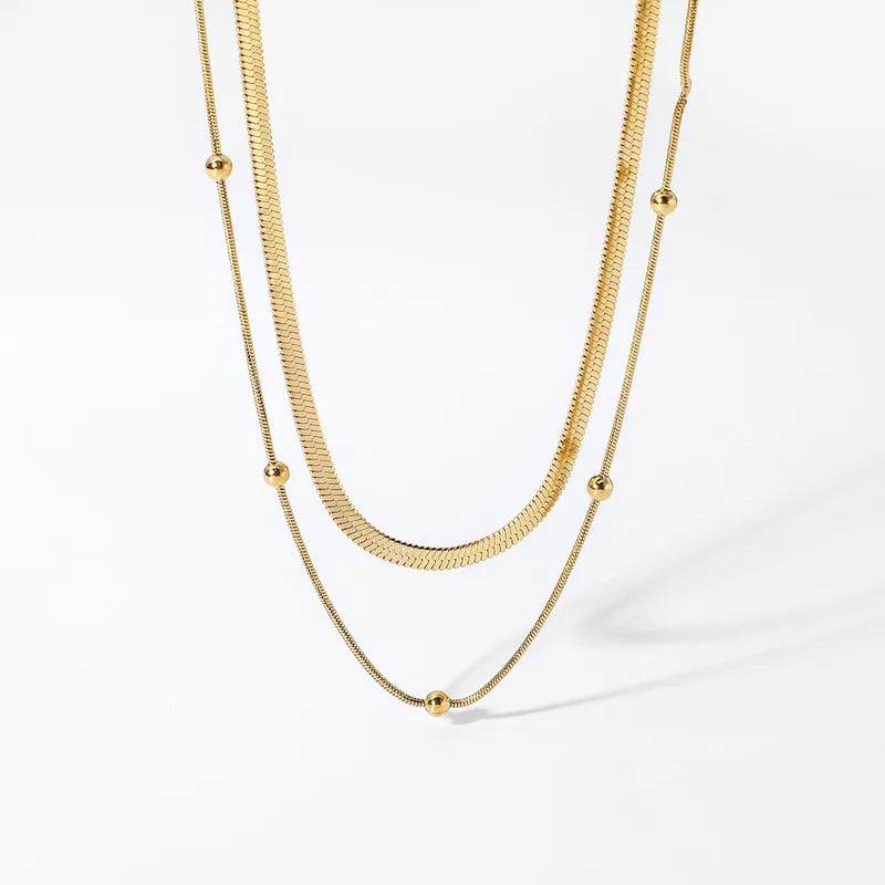 Golden Twin Necklace