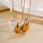 Teardrop Pendant Necklace