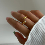 Dewdrop Gold Ring