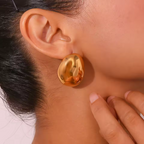 Dome Stud Earrings