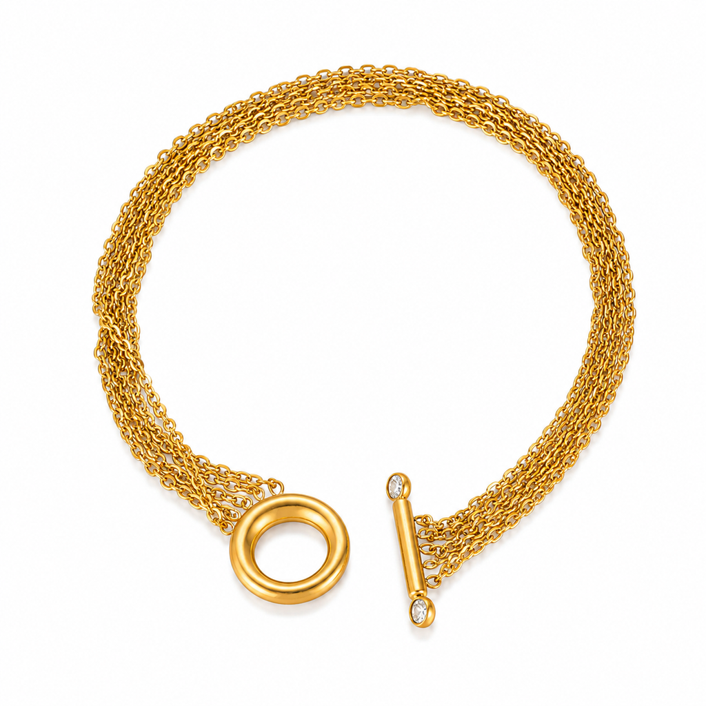 Luxe Toggle Chain Bracelet