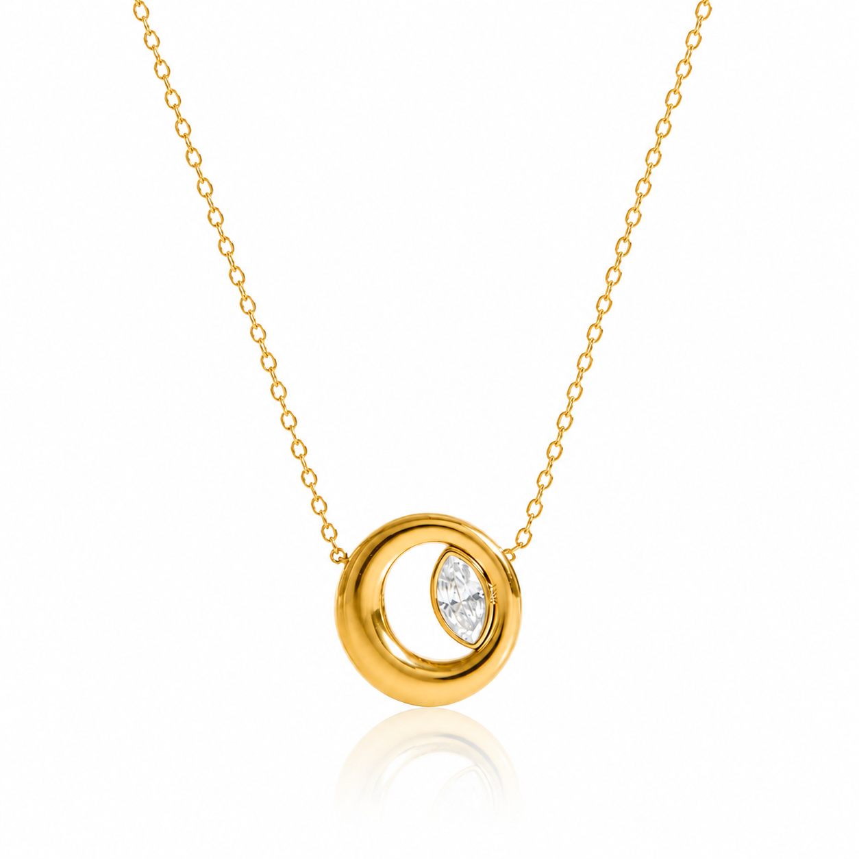 Orbit Crystal Necklace