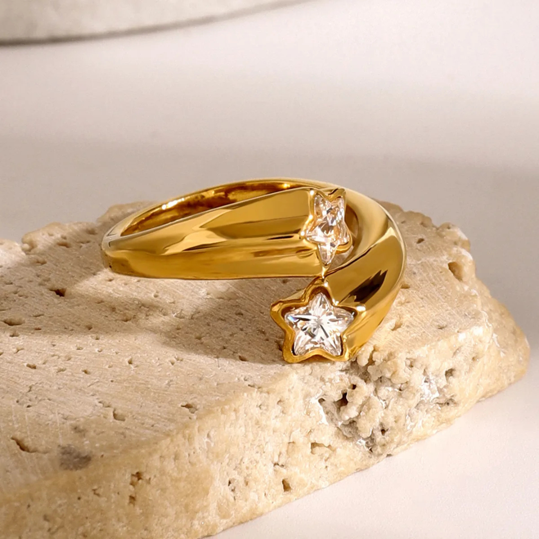Golden Nova Ring
