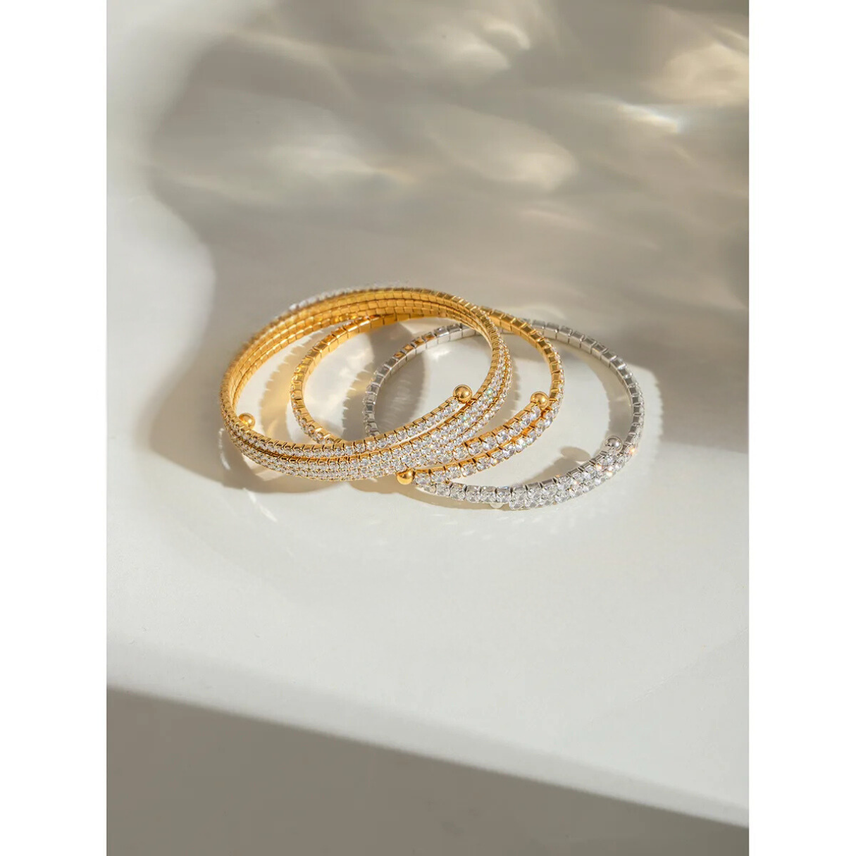 Miraya Glow Diamond Bangles