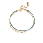 Aqua Tennis Bracelet