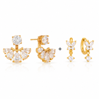 Starlight Studs + Butterfly Dew Huggies Bundle