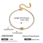 Evil Eye Tennis Bracelet