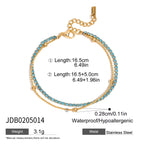 Aqua Tennis Bracelet