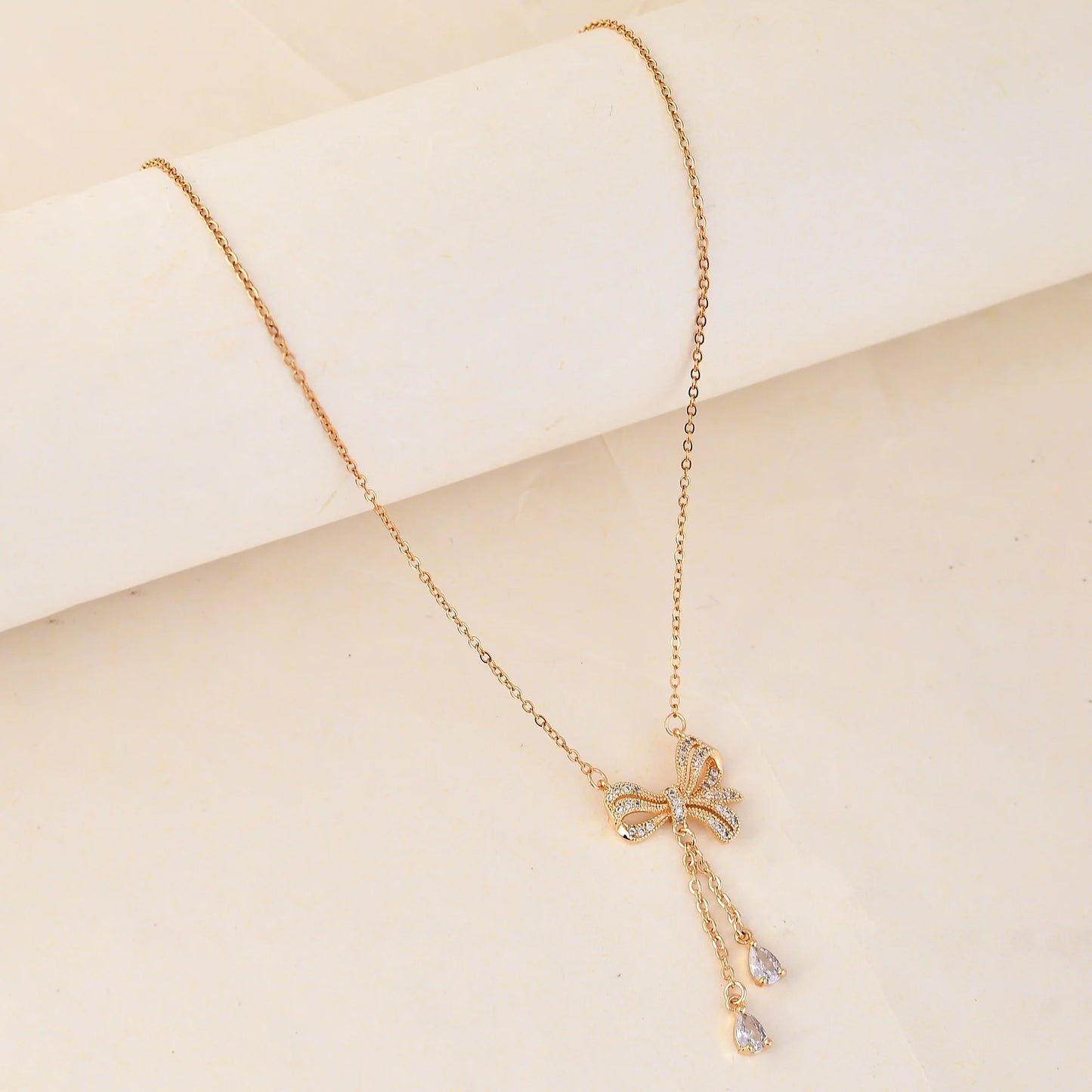 Mira Bow Necklace