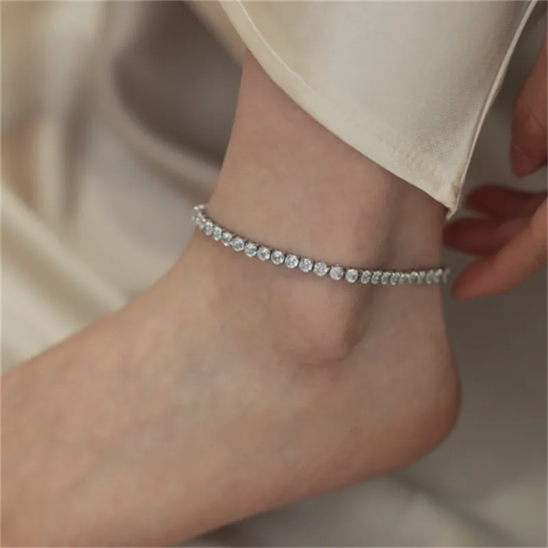 Celeste Diamond Anklet