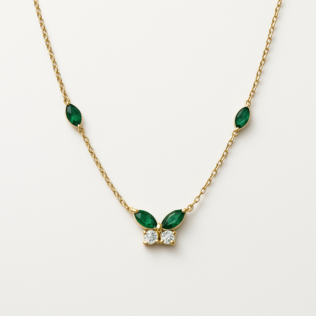 Dainty Butterfly Necklace