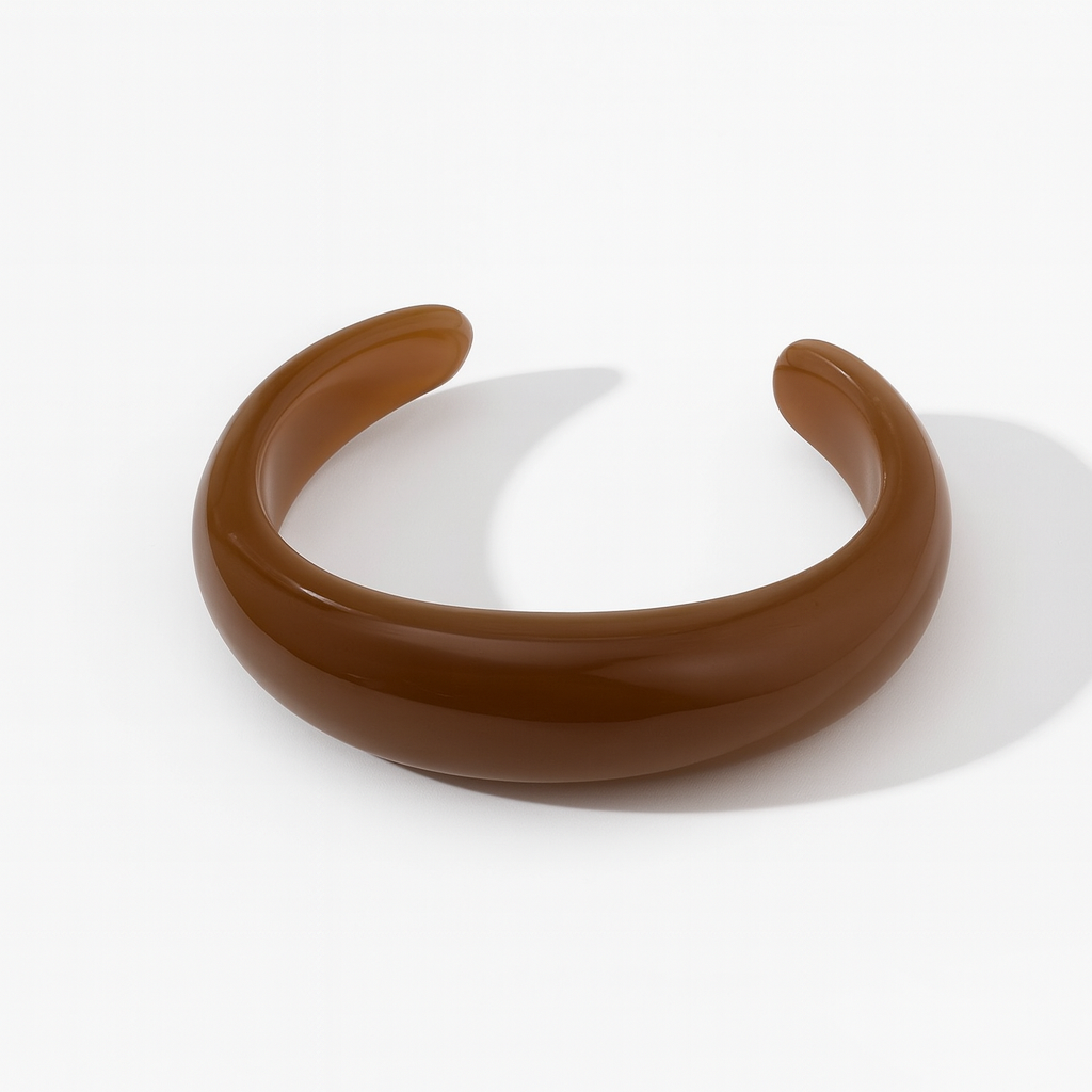 Espresso Resin Bangle