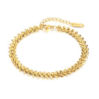 Golden Link Chain Bracelet