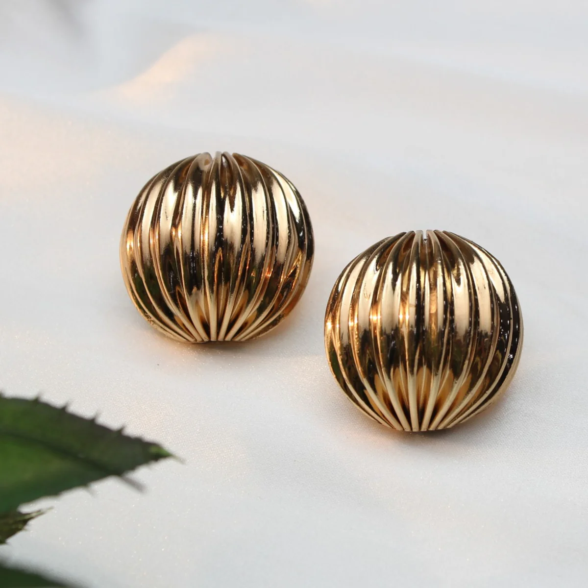 Bold Dome Earrings