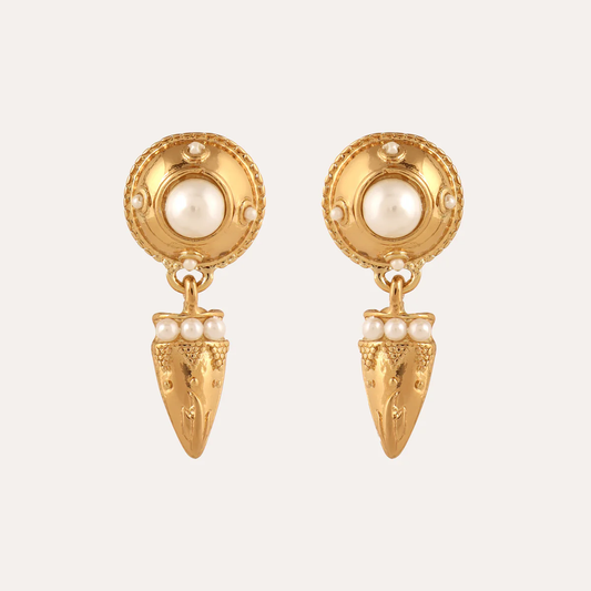 Adhira Pearl Drop Earrings