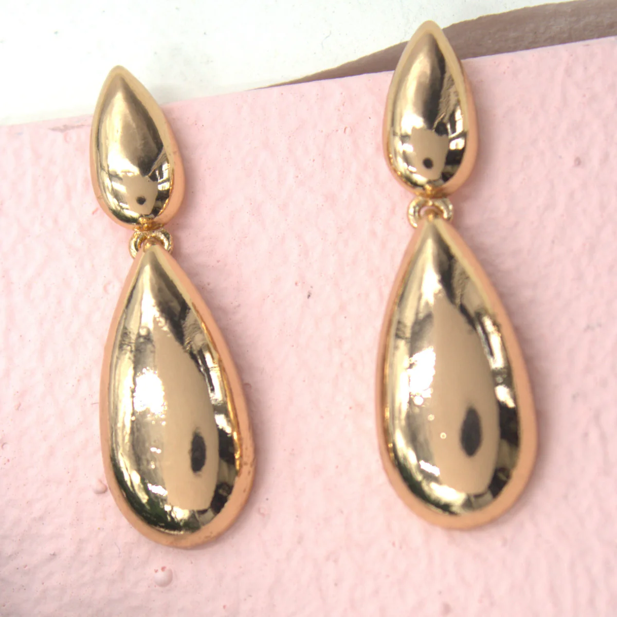 Classic Double Teardrop Earrings