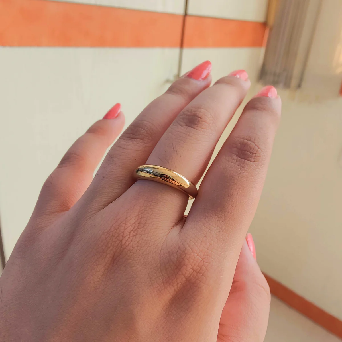 Classic Gold Band Ring