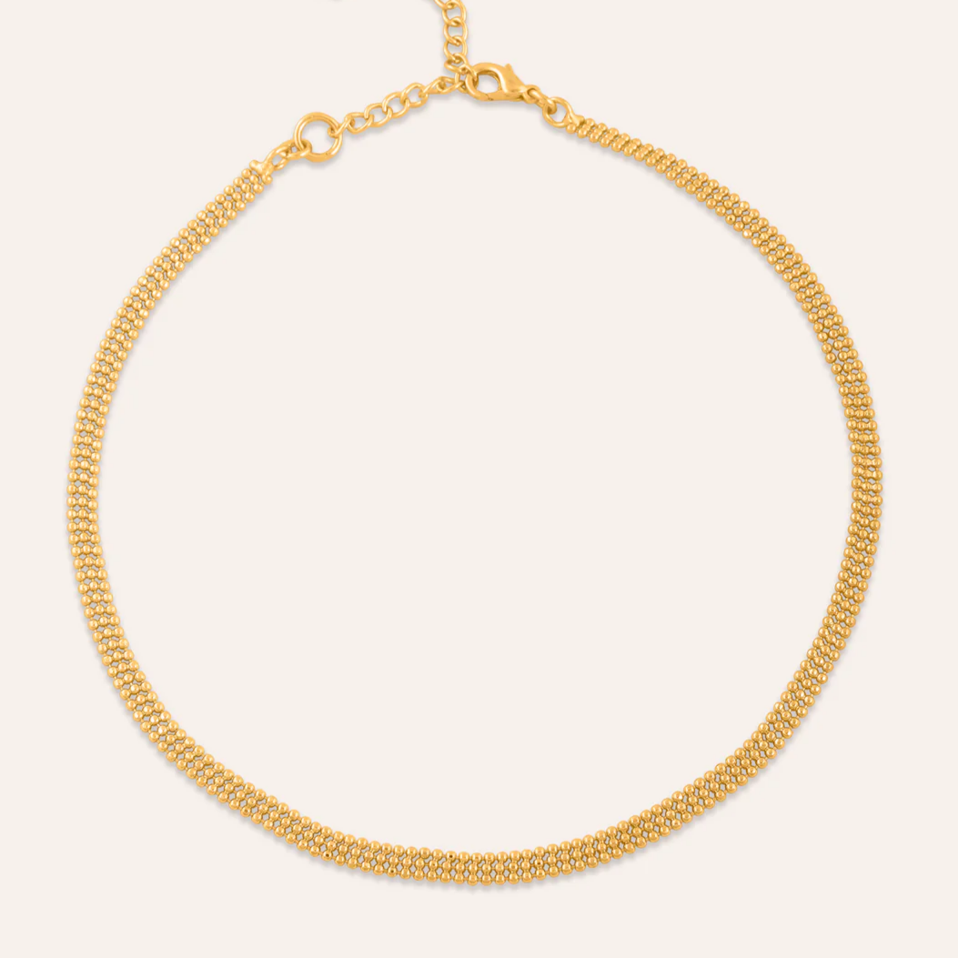 Classic Gold Rope Chain Necklace