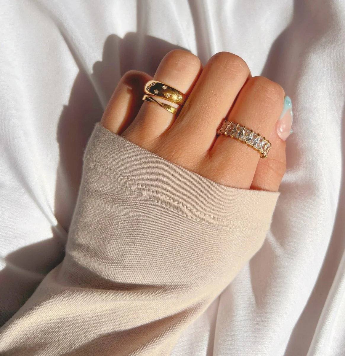 Luxe Baguette Ring