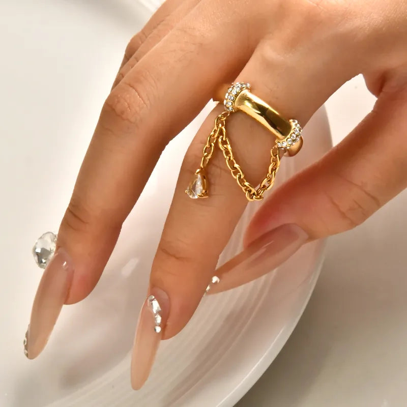 Droplet Chain Ring