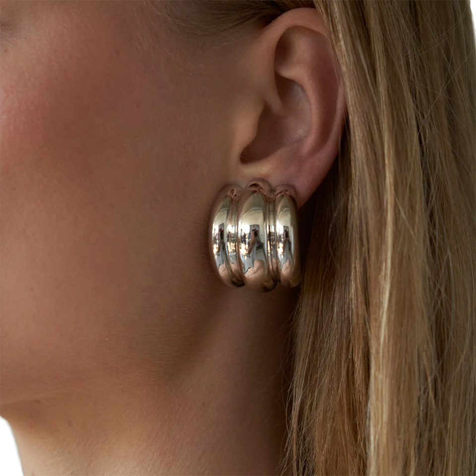 Ava Dome Earrings