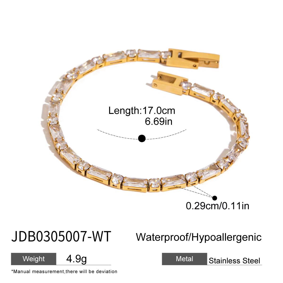 Aurea Tennis Bracelet