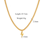 Bolt Chain Necklace
