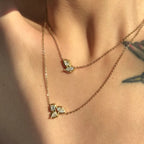 Golden Leaf Necklace